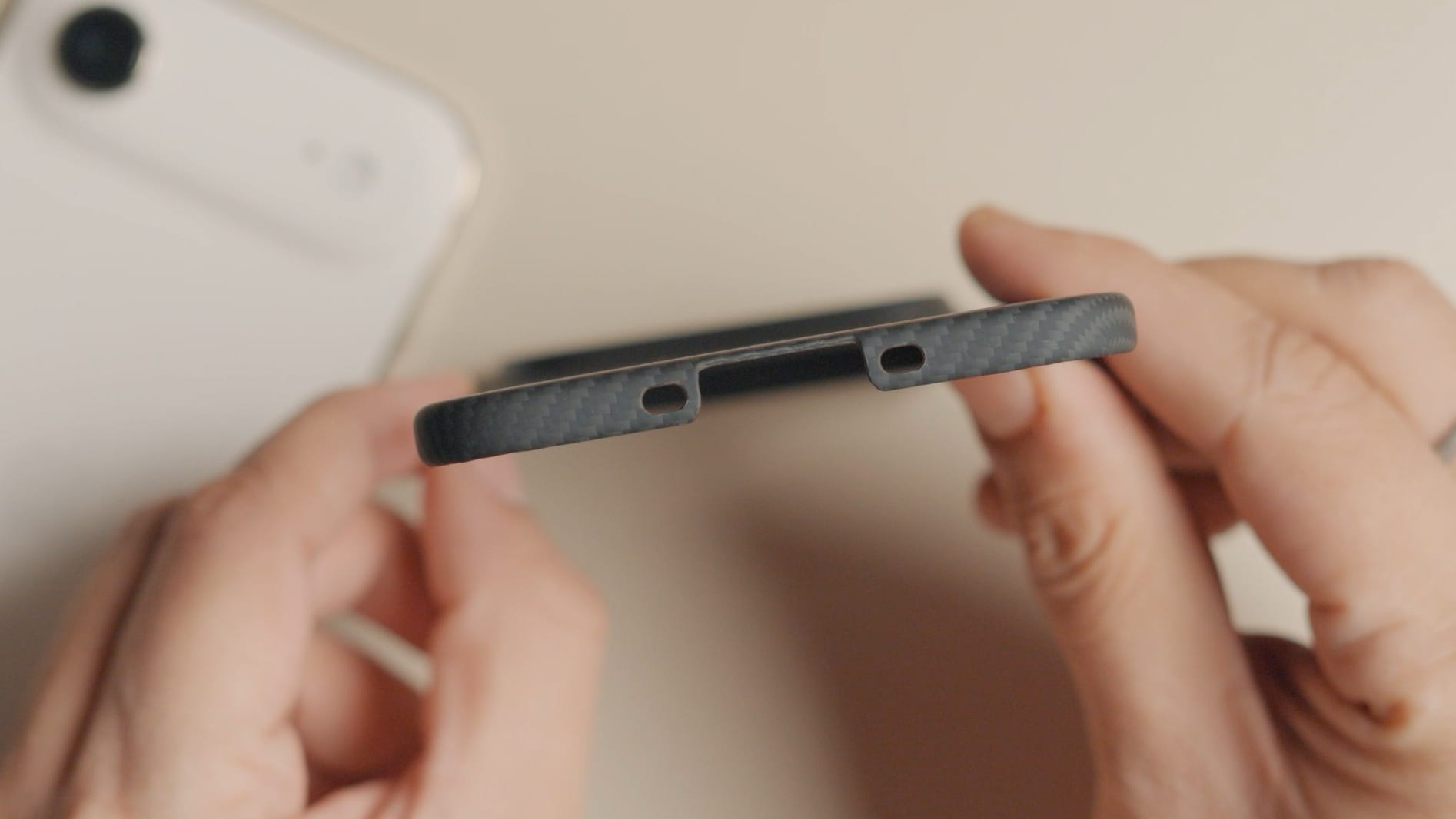 PITAKA Case bottom view