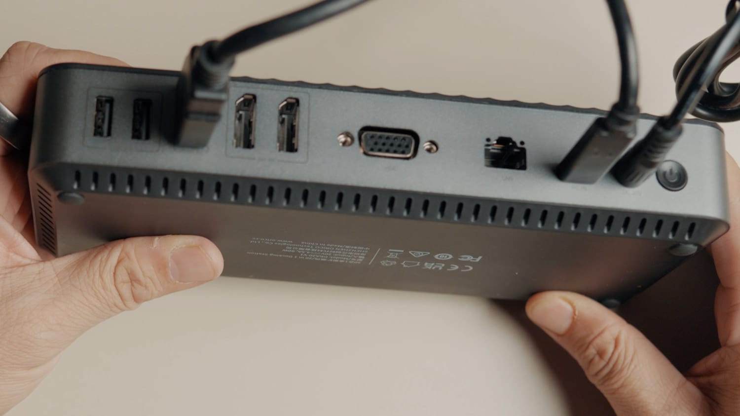 Orico Dock Conneced to macbook