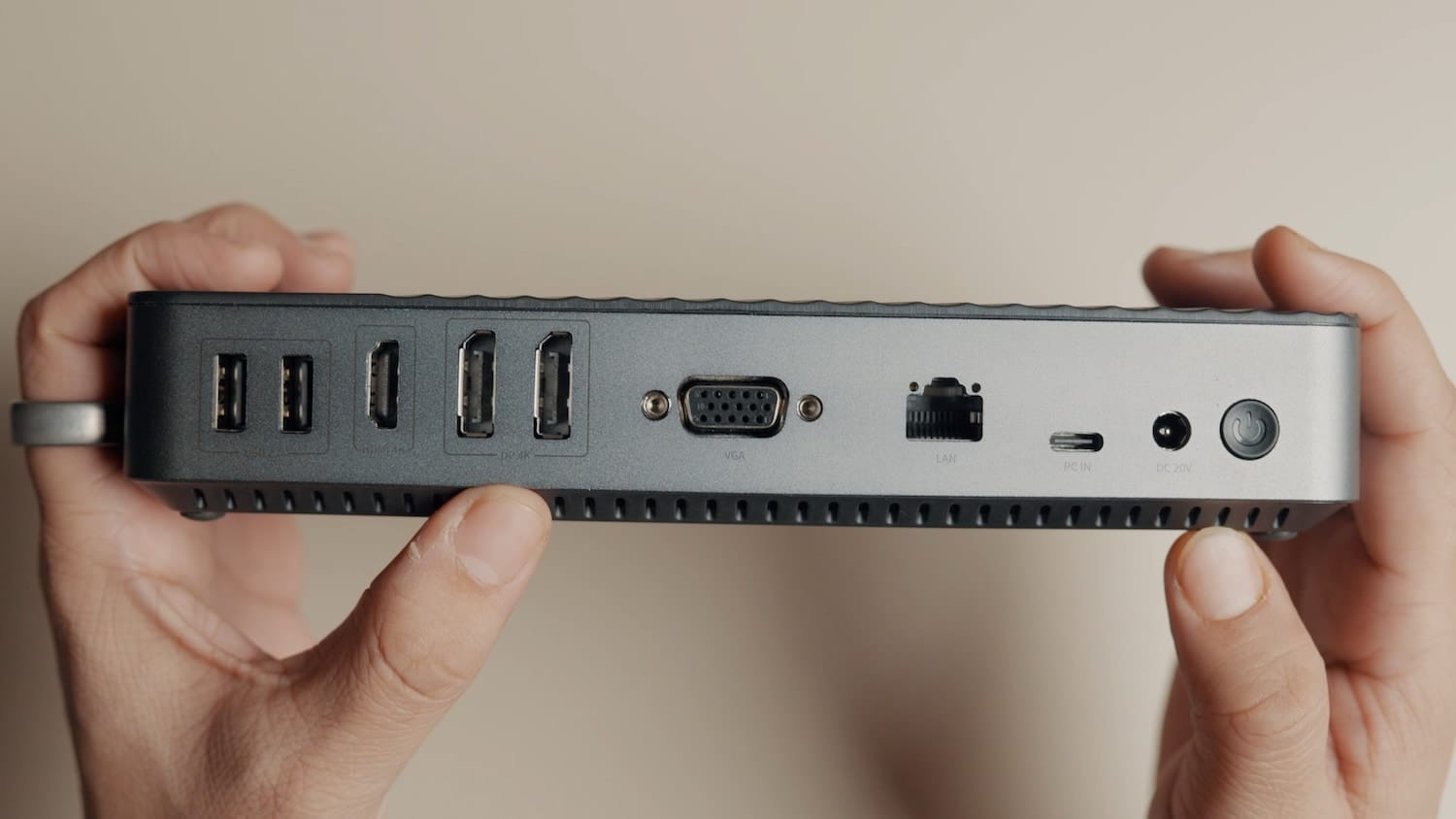 Orico Docking Station back ports