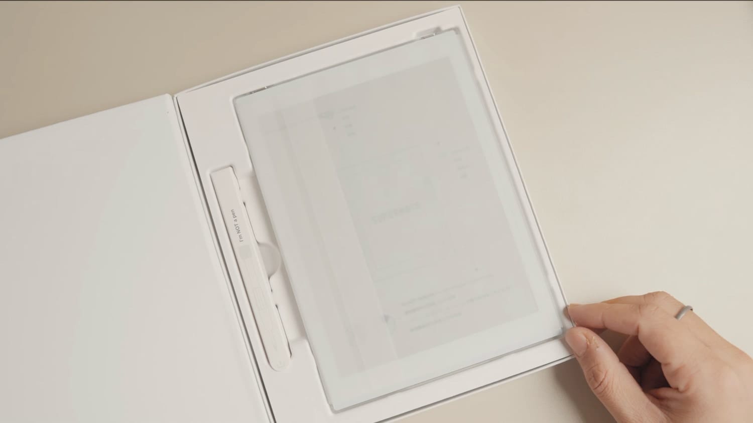 Supernote nomad in the Box