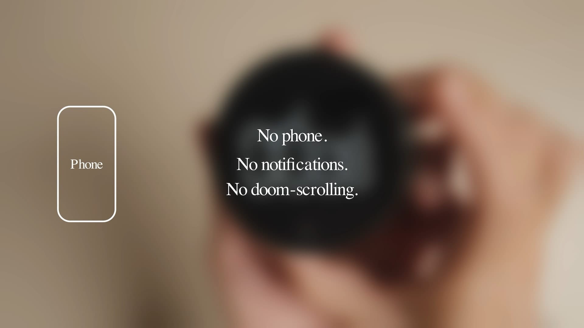 no phone no notifications