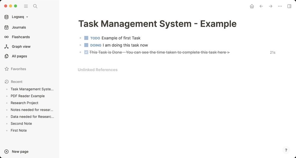 Logseq review: note-taking app for personal knowledge management