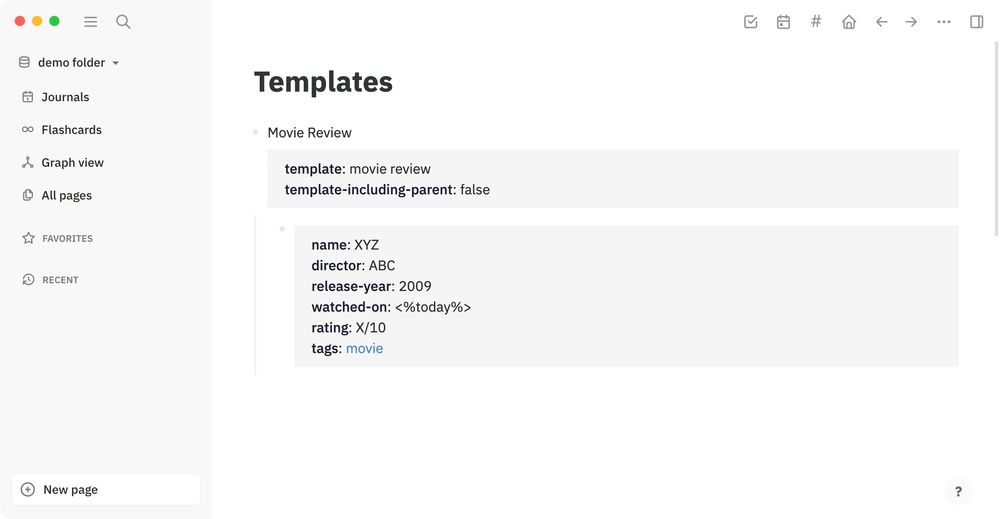 How to Create and Use Templates in Logseq appsntips
