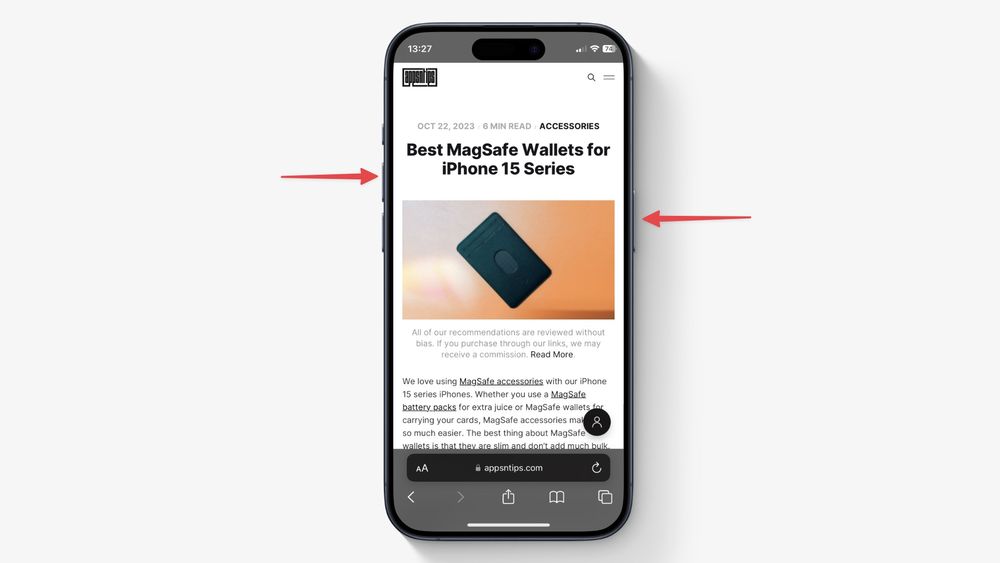 How to Take a Long Screenshot on iPhone appsntips