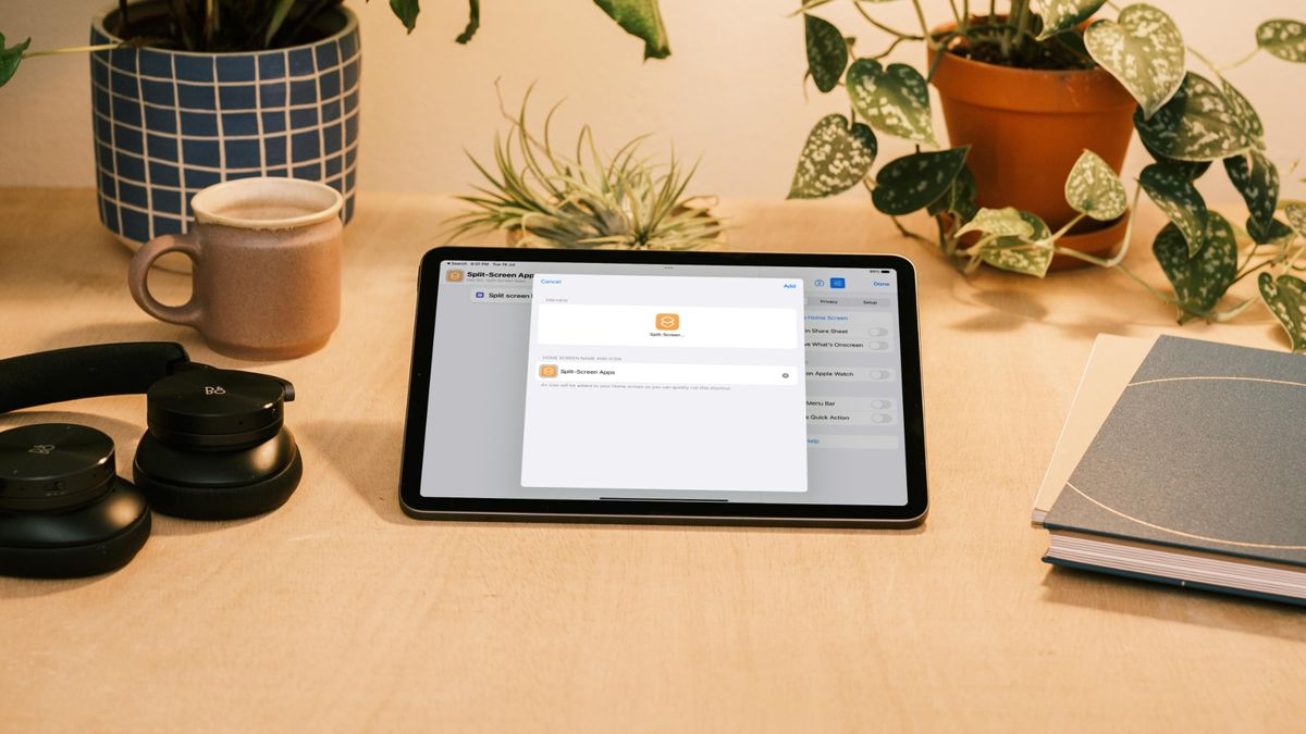 How to Use Shortcuts to Open Two Apps in Split View Mode on iPad