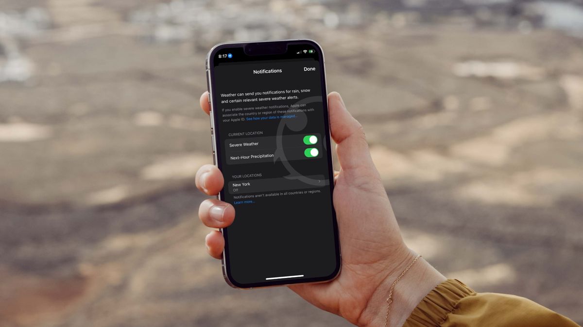 How to Enable Severe Weather Alerts on iPhone