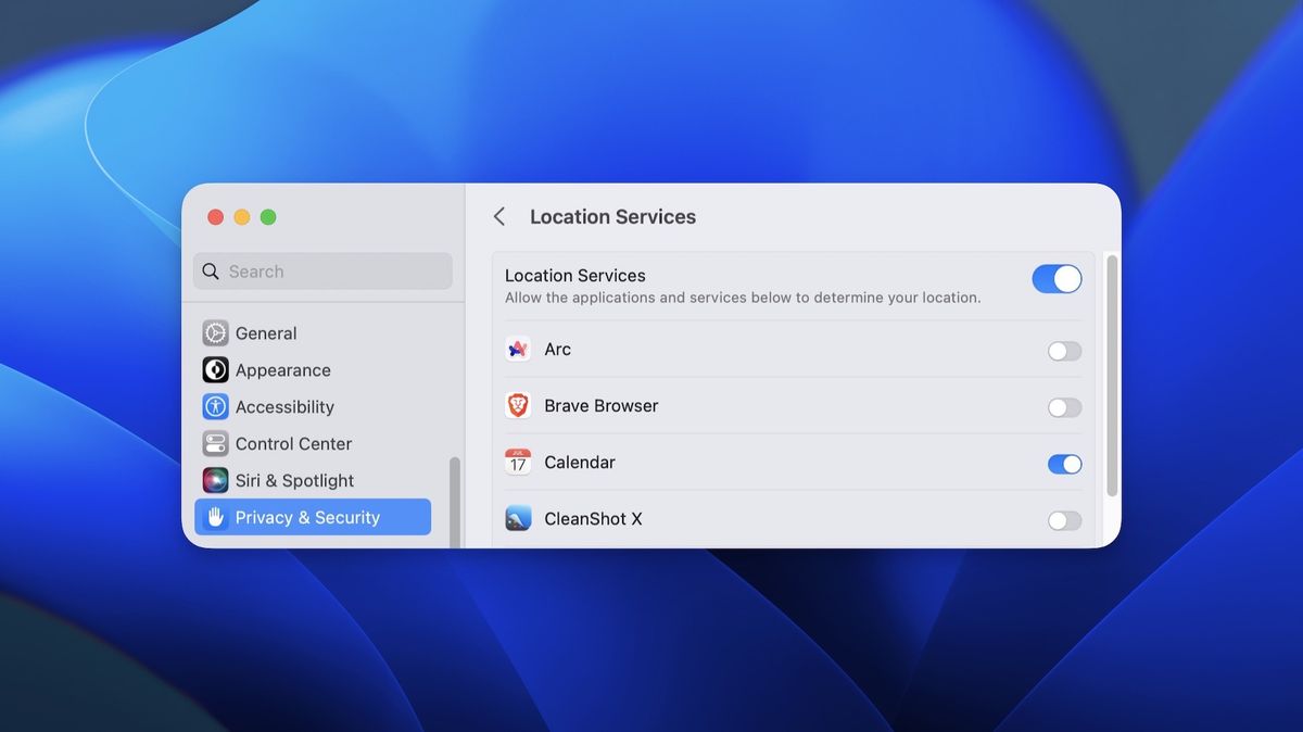 How to Turn on Location Services on Mac
