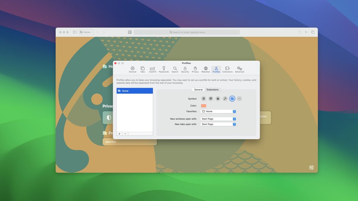 How to Create and Use Profiles in Safari