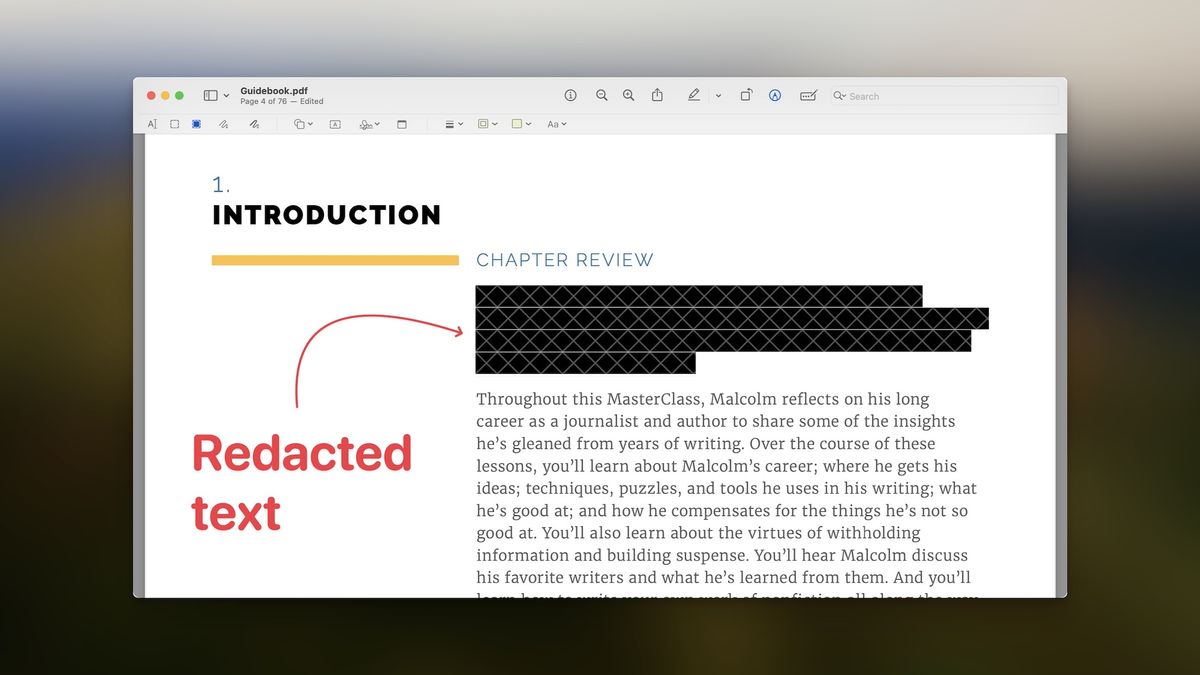 How to Redact PDFs on Mac for Free
