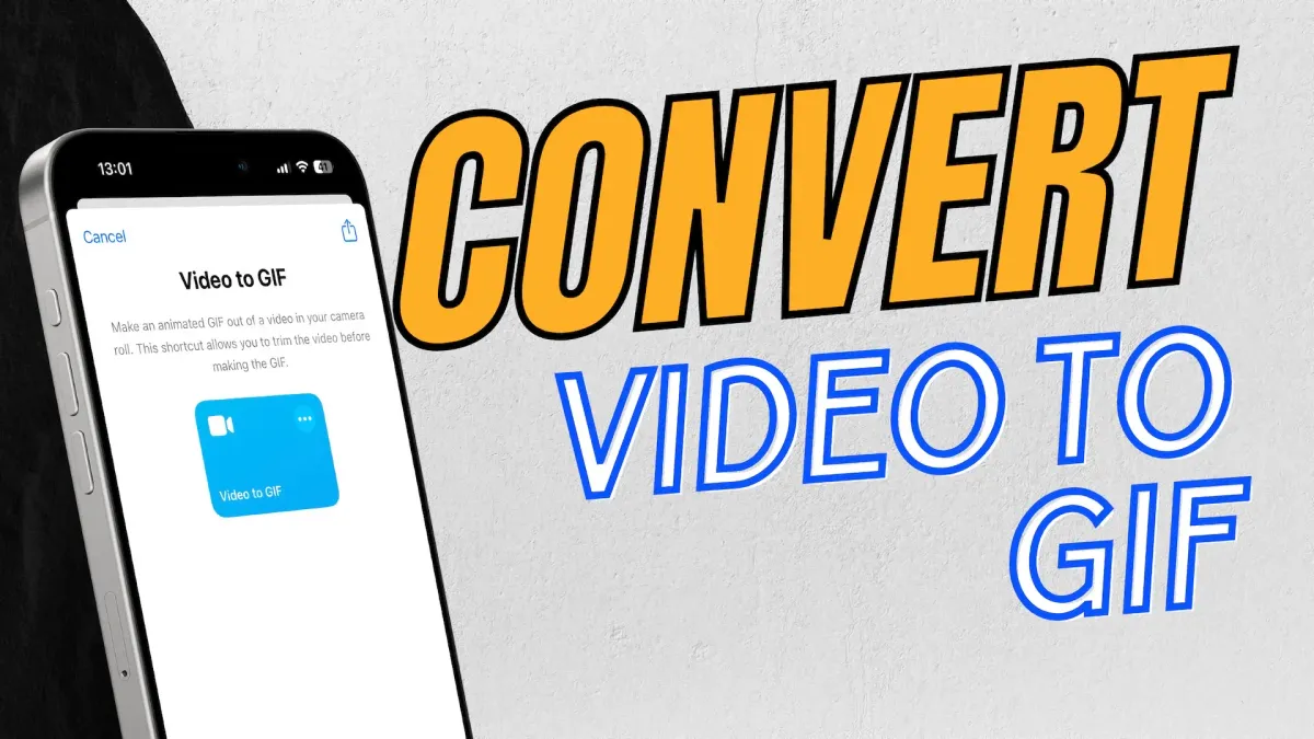 How to Convert Video into GIF on iPhone