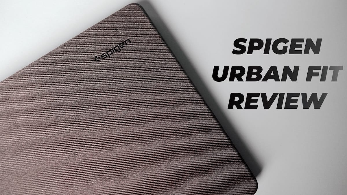 Spigen Urban Fit Case on MacBook Pro