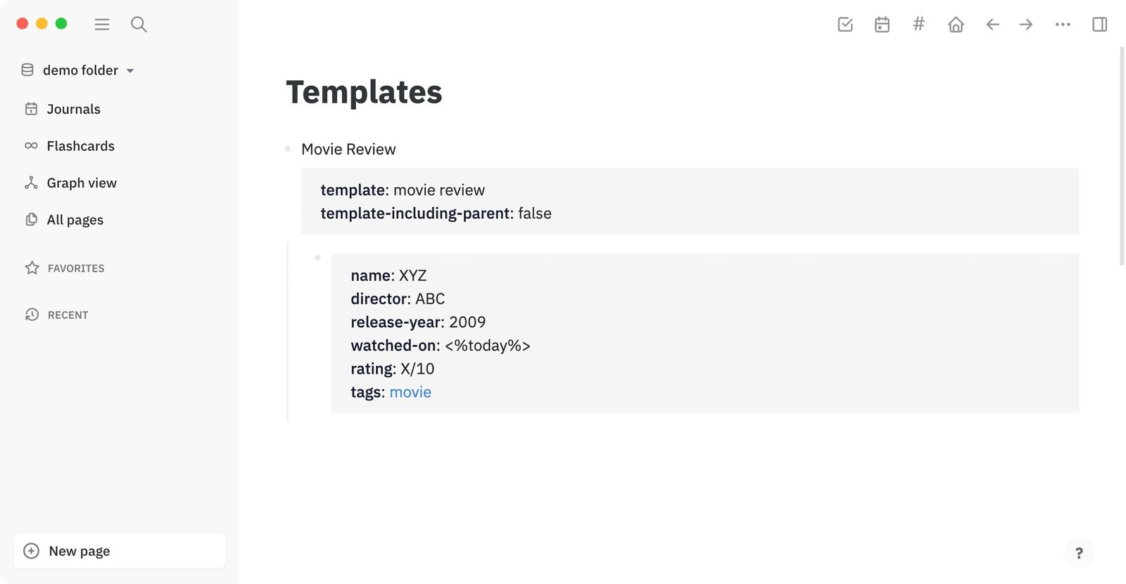 How to Create and Use Templates in Logseq appsntips