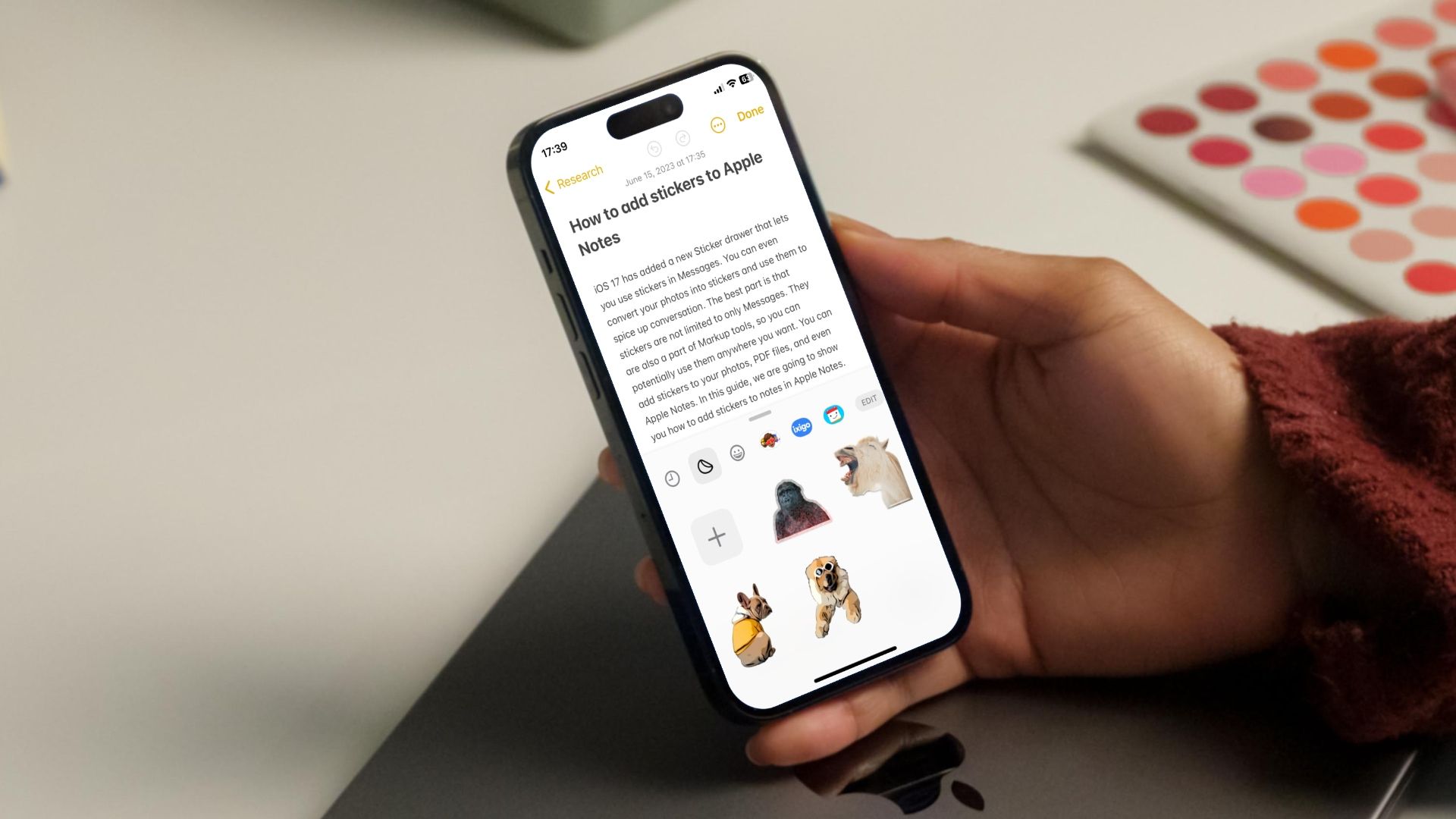 How To Add Stickers To Notes In Apple Notes iOS 17 Appsntips how-to-add-stickers-to-notes-in-apple-notes-ios-17-appsntips