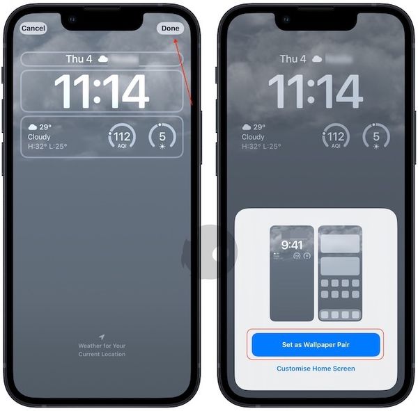 How to Set Dynamic Weather Lock Screen Wallpaper on iPhone
