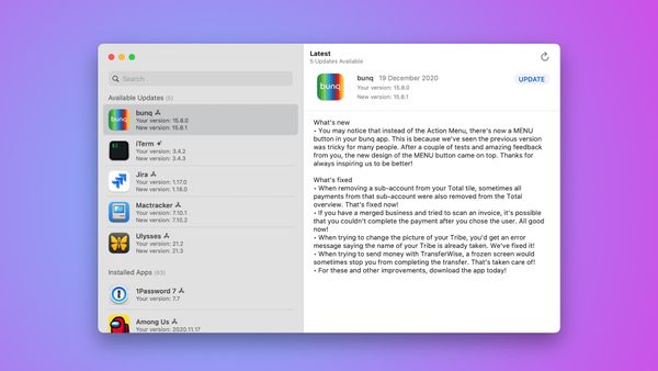 Latest - Update Mac Apps with One Click