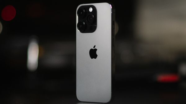 Photo of iPhone 14 Pro Max with bokeh effect