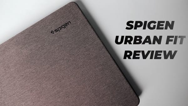 Spigen Urban Fit Case on MacBook Pro