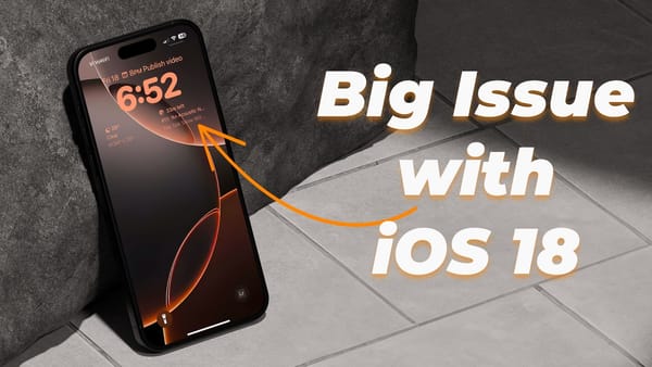 iPhone showing lock screen 