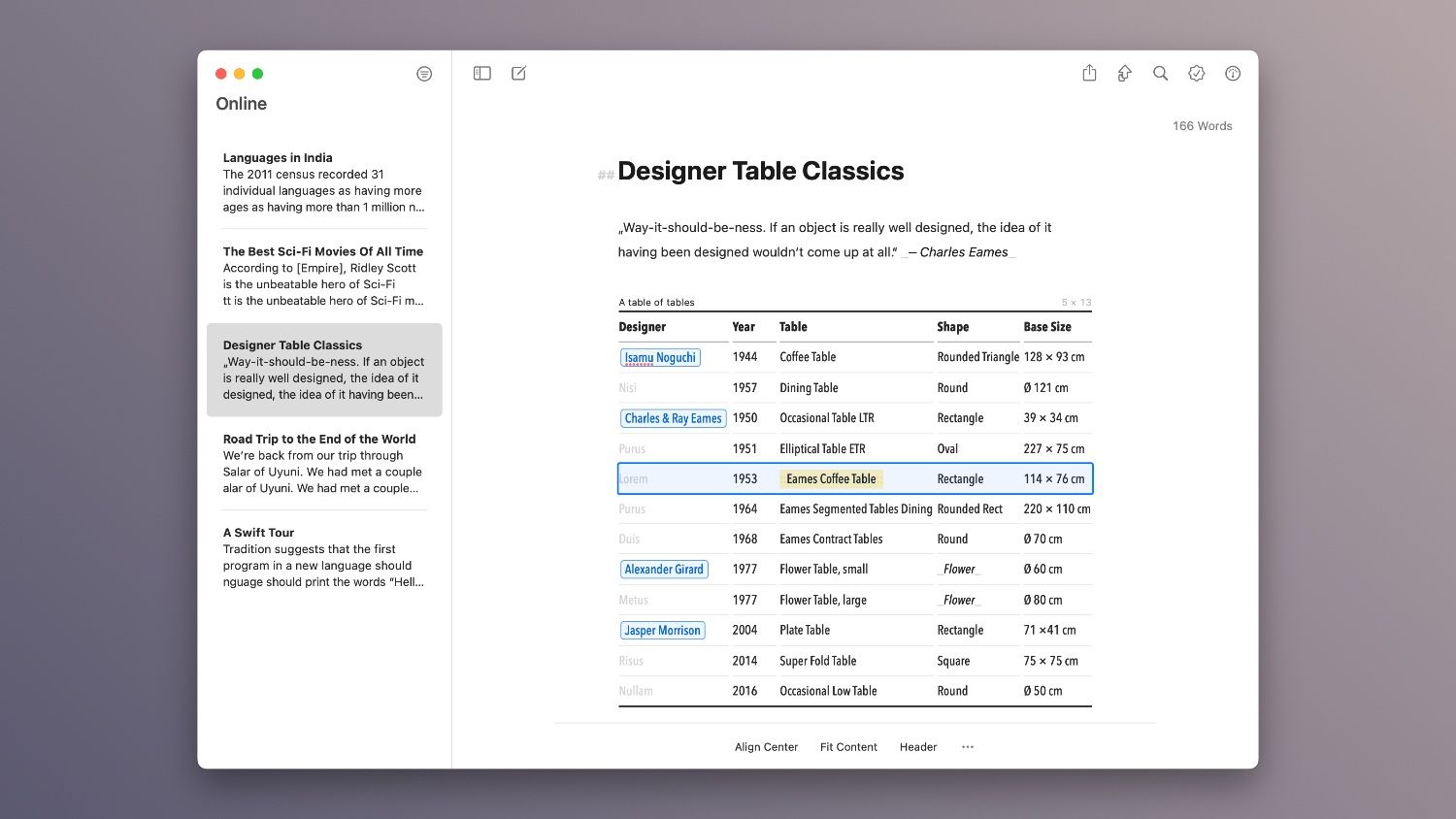 Ulysses 27 Adds Full Table Support on iPhone, iPad, and Mac