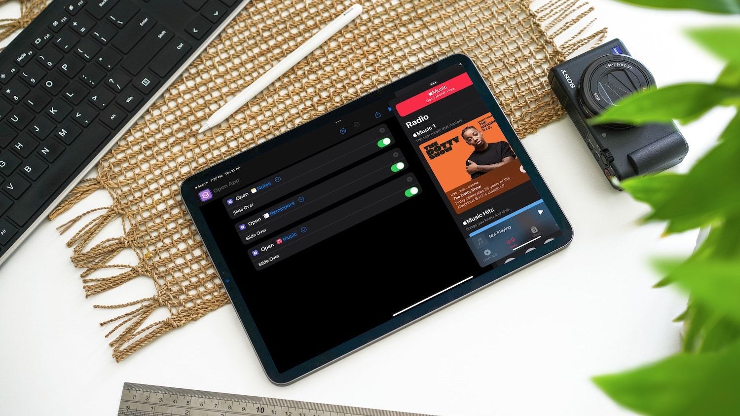 How to Use Shortcuts to Open Multiple Apps in Slide Over Mode on iPad