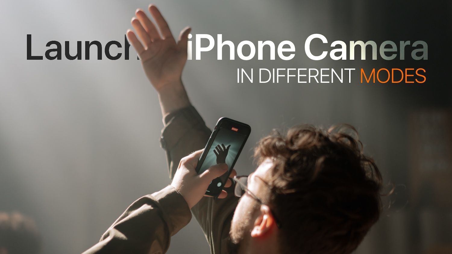 How to Launch iPhone Camera in Different Modes Using Shortcut