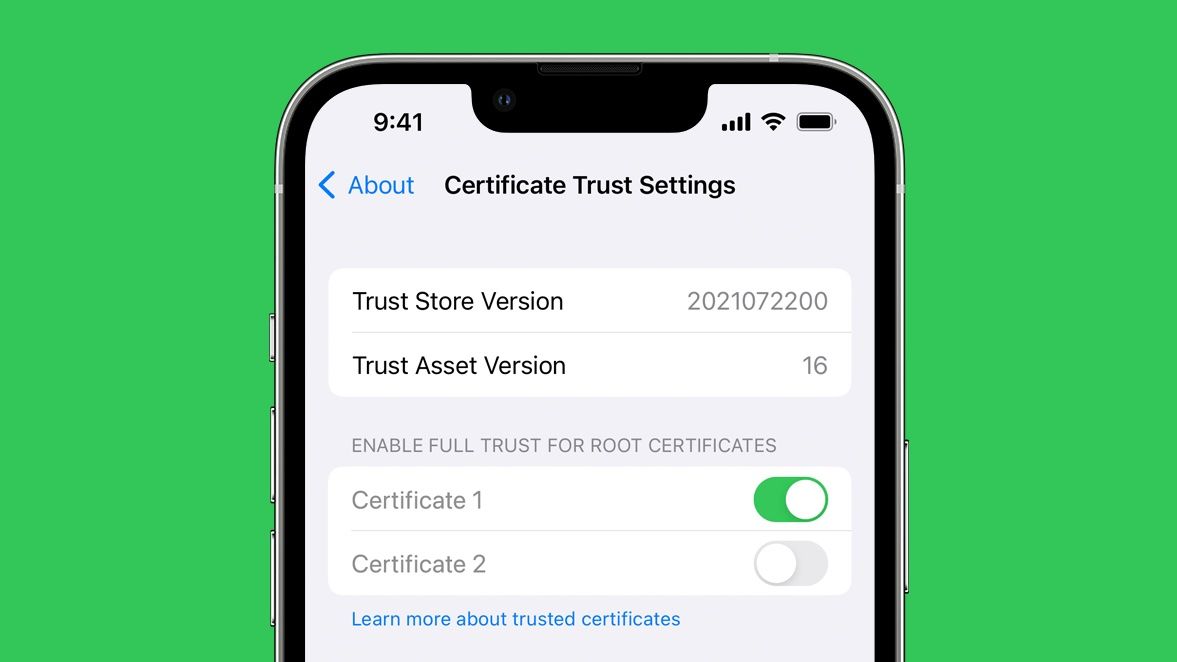A Brief Guide to Enable an SSL Certificate on iPhone or iPad