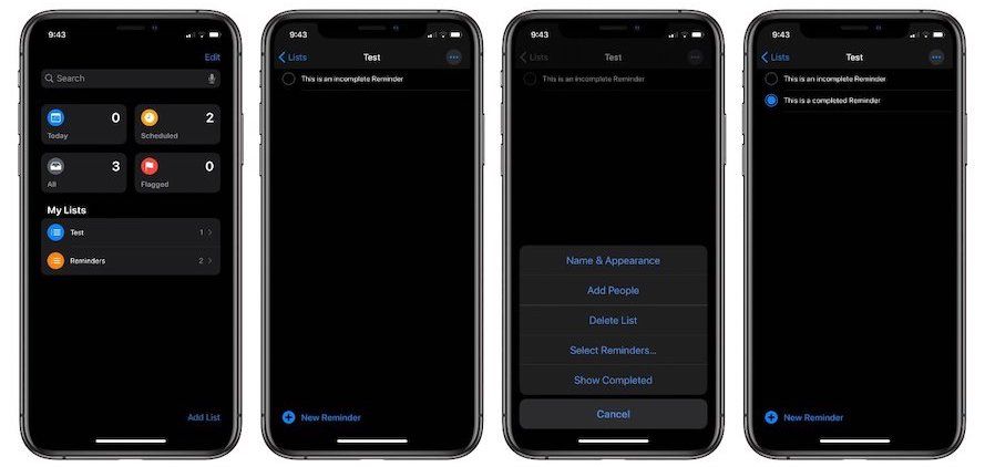 How to Show Completed Reminders on iPhone in iOS 13