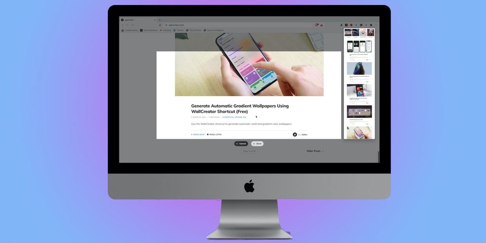 How to Take Scrolling Screenshots on Mac