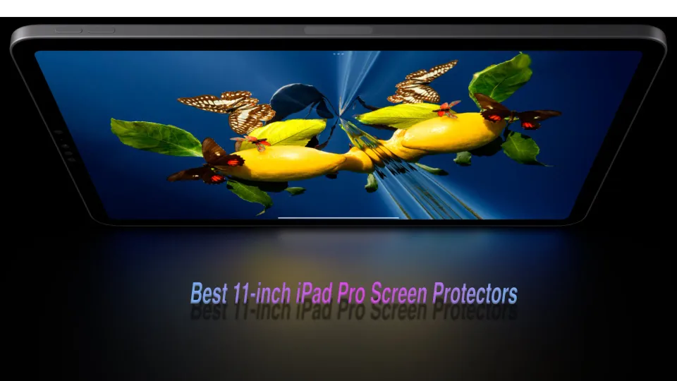 iPad Pro 11-inch mockup with text 