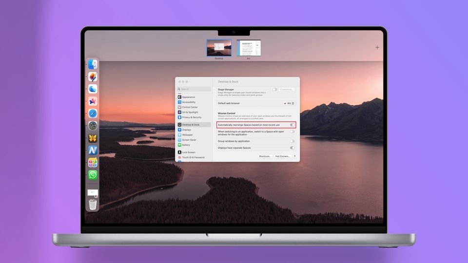 How to Stop Mac Spaces from Rearranging Themselves